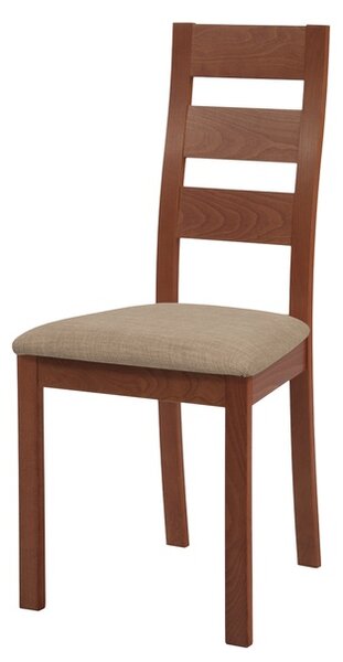 Jedálenská stolička DIANA čerešňa/svetlohnedá