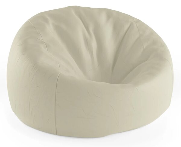Sablio Sedací vak Cocoon Biela slonová kosť - 75 x 45 x 35 cm
