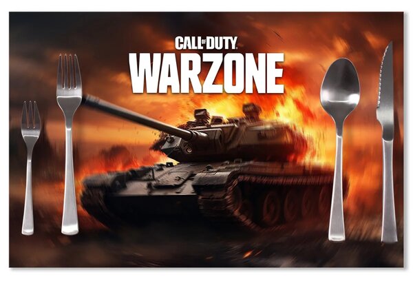 Sablio Prestieranie Call of Duty Warzone - tank: 40x30cm