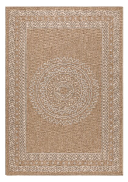 Ayyildiz , Kusový koberec Dhaka 8714 Beige, 80x150, béžová, chodba / predsieň