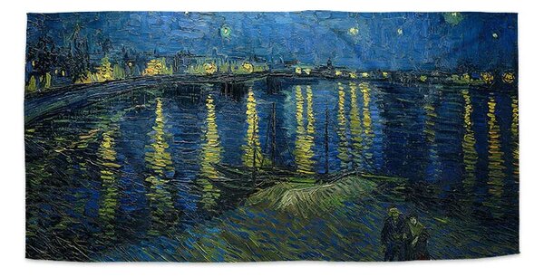 Sablio Uterák Hviezdna noc nad Rhônou - Vincent van Gogh - 30x50 cm