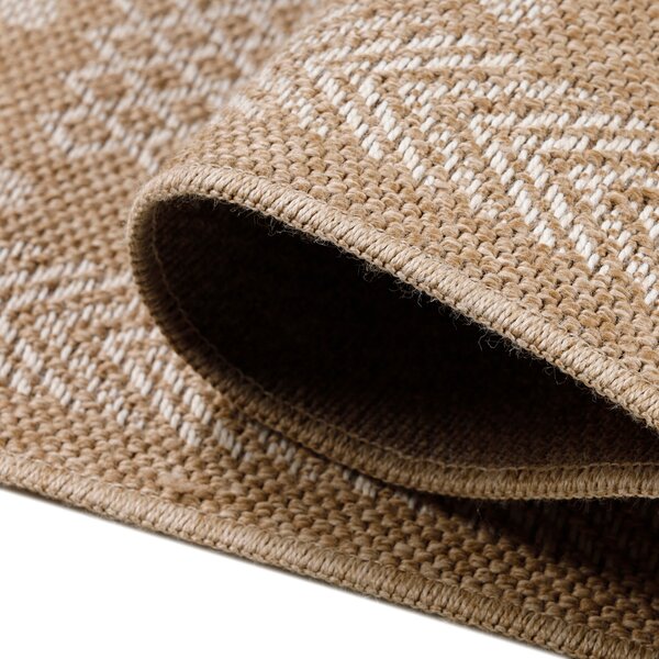 Ayyildiz , Kusový koberec Dhaka 8714 Beige, 80x150, béžová, chodba / predsieň