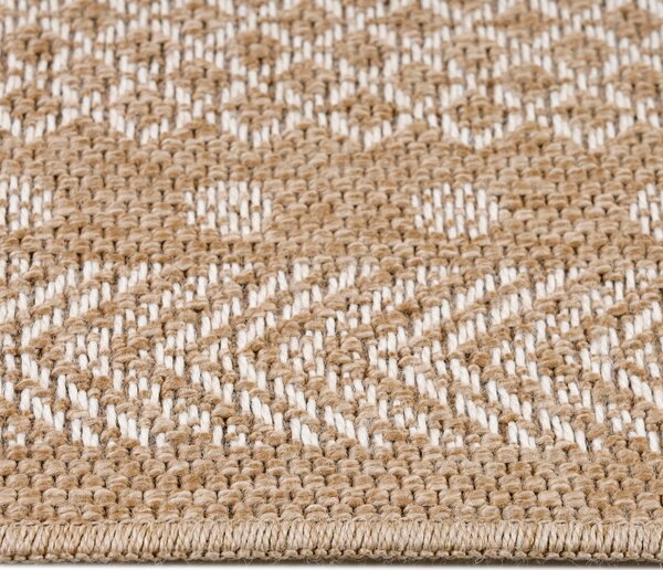 Ayyildiz , Kusový koberec Dhaka 8714 Beige, 80x150, béžová, chodba / predsieň