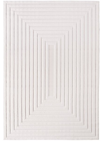 Ayyildiz, Kusový koberec Doha 1653 Cream, 280x370, biela, chodba / predsieň