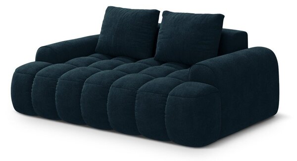 Zamatová pohovka v petrolejovej farbe 175 cm Linz – Cosmopolitan Design