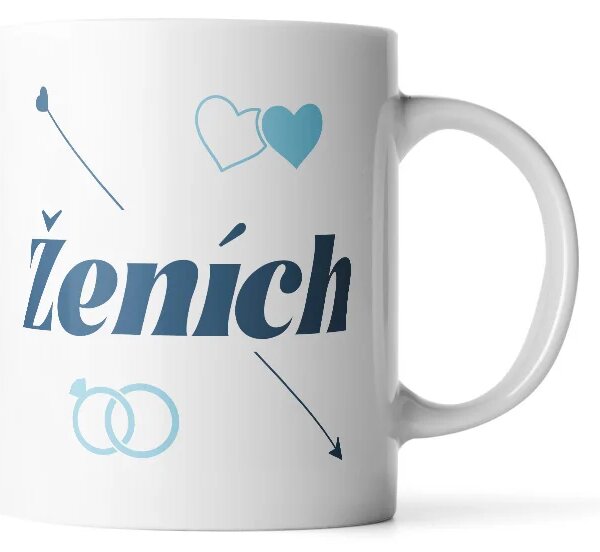 Sablio Hrnček Ženích šíp - 330 ml - standard