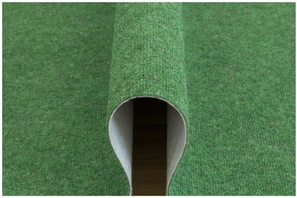 Metrážny koberec Star s filcom 42 zelený