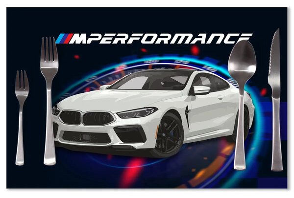 Sablio Prestieranie MPERFORMANCE Tachometer: 40x30cm