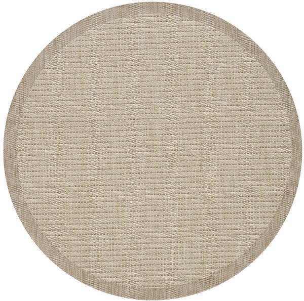 Ayyildiz, Kusový koberec Giza 1410 Beige kruh, 120x120 (priemer) kruh, béžová, chodba / predsieň