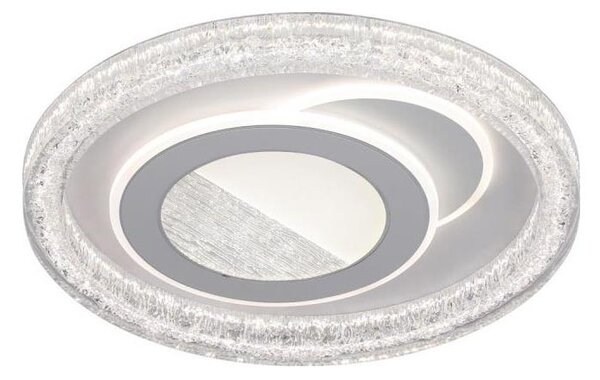ITALUX PLF-54182R-WH - stmievateľné LED stropné svietidlo TEMPIO LED/55W/230V pr. 50 cm+diaľkový ovládač
