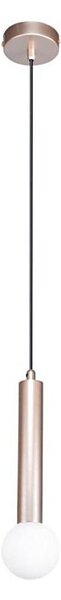 ITALUX PND-33574-1-CF - Luster na lanku FILANO 1xG9/5W/230V ružové zlato