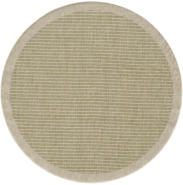 Ayyildiz, Kusový koberec Giza 1410 Green kruh, 120x120 (priemer) kruh, zelená, chodba / predsieň