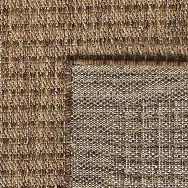 Ayyildiz, Kusový koberec Giza 1410 Brown kruh, 120x120 (priemer) kruh, hnedá, chodba / predsieň