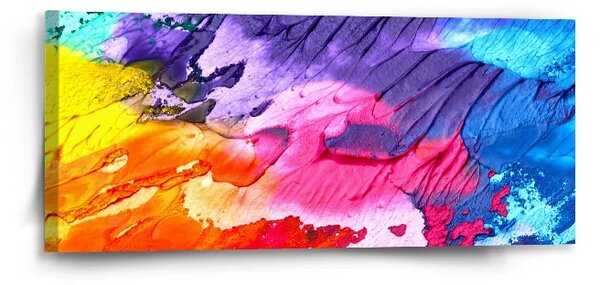 Sablio Obraz Farby - 110x50 cm