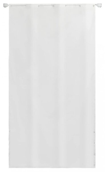 Balkónová zástena 140x240 cm biela Dekorhome
