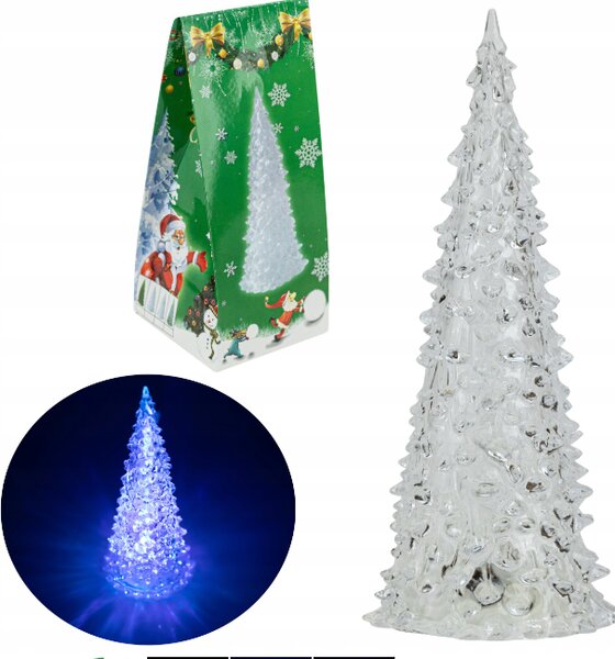 LED vianočný stromček s RGB podsvietením
