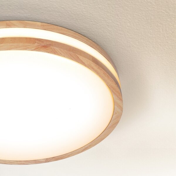 Brilagi - LED Stropné svietidlo MOLINA LED/24W/230V dub pr. 29 cm