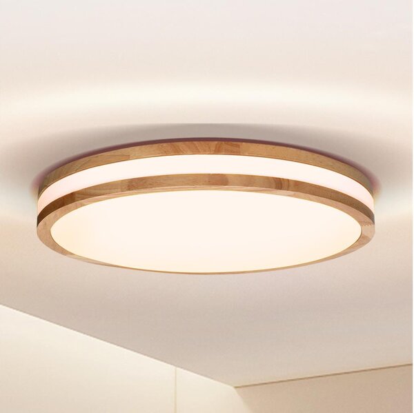 Brilagi - LED Stropné svietidlo MOLINA LED/24W/230V dub pr. 29 cm