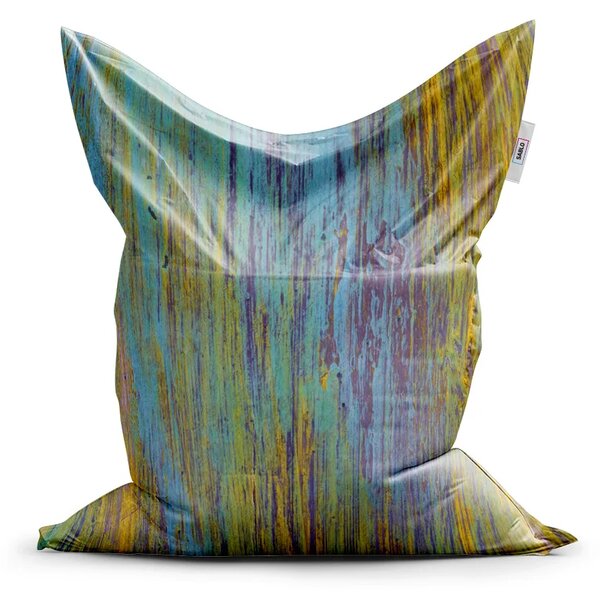 Sablio Sedací vak Drevená abstrakcia - 150x100 cm
