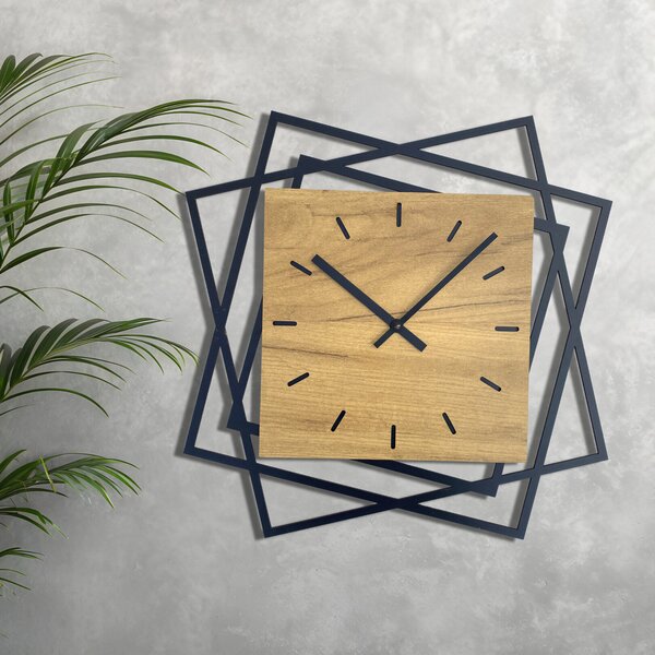 Karlsdesign.sk - Drevené nástenné hodiny - LOFT H - 40cm