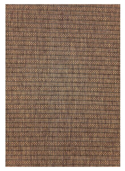 Ayyildiz, Kusový koberec Zagora 4513 Copper – na von aj na doma, 80x150, hnedá, chodba / predsieň