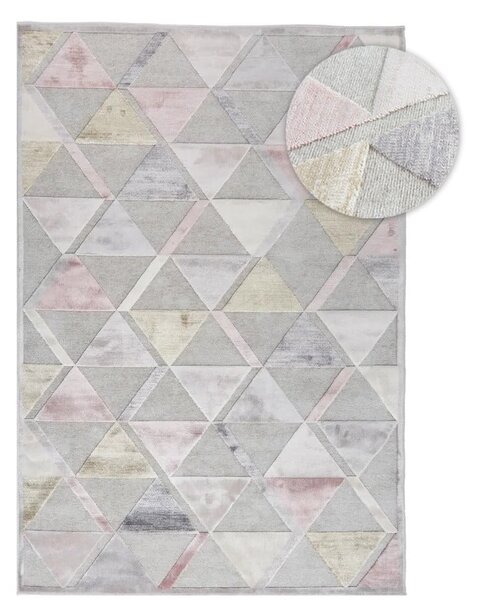 Sivý koberec Universal Margot Triangle, 160 x 230 cm