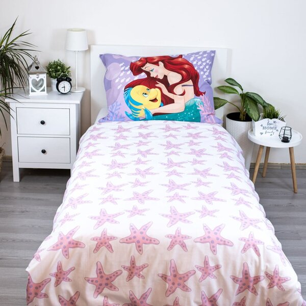 Bavlnené detské obliečky na jednolôžko 140x200 cm Ariela "Pink" – Jerry Fabrics