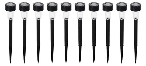 SADA 10x LED Solárna lampa LED/0,06W/1,2V 6000K IP44 40 mAh
