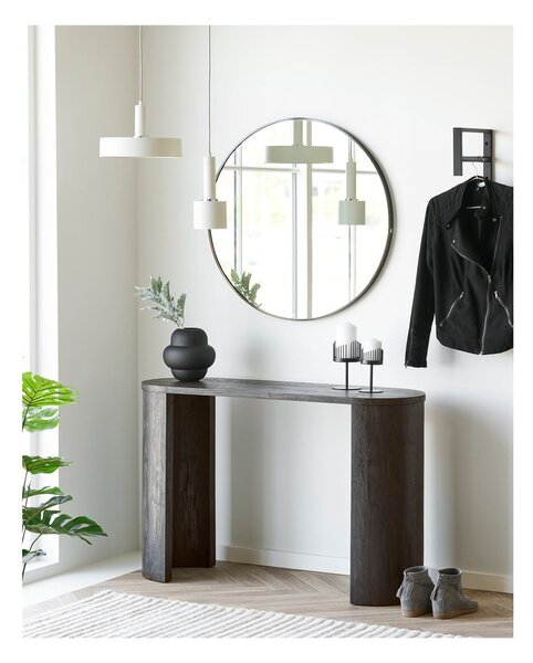 Čierna sklenená váza (výška 20 cm) Vera – House Nordic