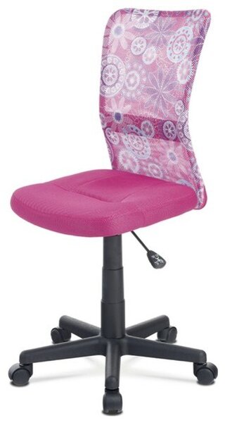 Detská stolička BAMBI ružová s motívom
