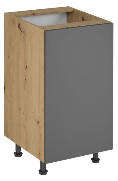 Kuchynská skrinka LANGEN D45-P/L Dub artisan/sivá