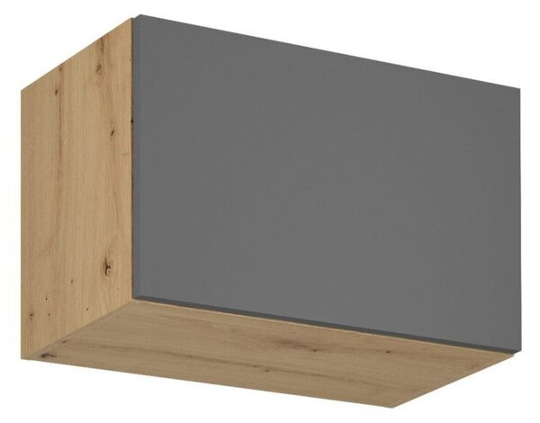 Závesná kuchynská skrinka LANGEN G60KN Dub artisan/sivá