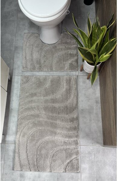 Sendia Textil Kúpeľňová predložka LIANA 2set svetlosivá