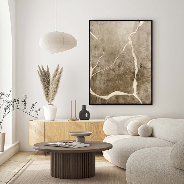Ručne maľovaný obraz 90x120 cm Vibranium – Malerifabrikken
