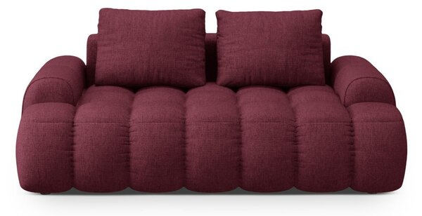 Vínovočervená pohovka 175 cm Linz – Cosmopolitan Design