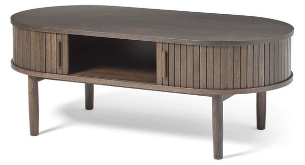 Konferenčný stolík v dekore duba v tmavoprírodnej farbe 60x120 cm Meta – Unique Furniture