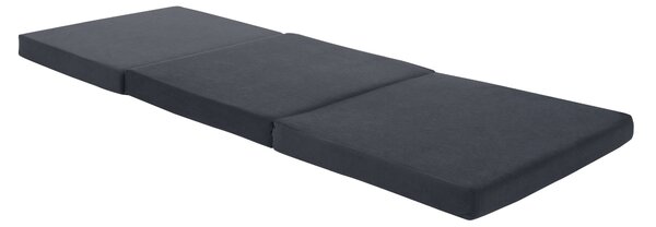 KONDELA Skladací matrac, penový, 65x180, sivá, LEVI 65