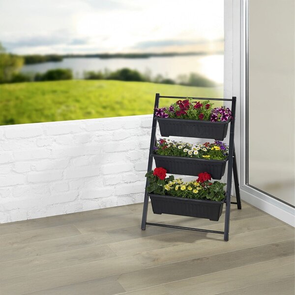 Kovový stojan na kvety (výška 85 cm) Vertical – Maximex