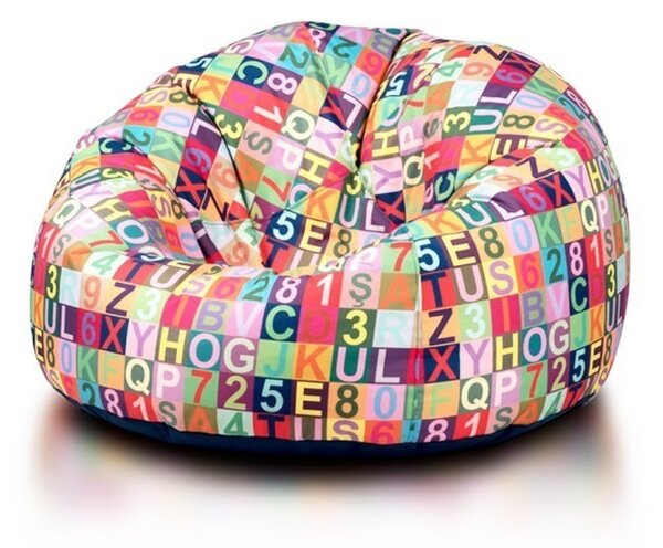 Sedací vak SAKWA M MODERN Farba: DG50/NC14 - Funny