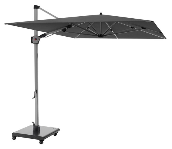 Knirps HYPERION 330 x 240 PRESTIGE - luxusný výkyvný záhradný slnečník s bočnou tyčou