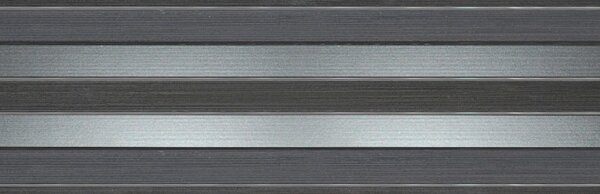 Dekor Fineza Selection tmavo šedá 20x60 cm lesk DSELECT26GR