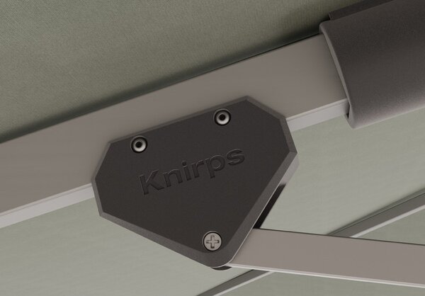 Knirps HYPERION 330 x 240 PRESTIGE - luxusný výkyvný záhradný slnečník s bočnou tyčou