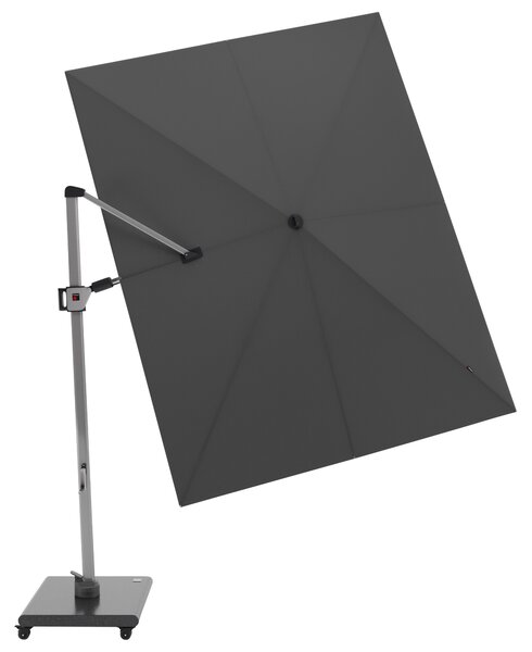 Knirps HYPERION 330 x 240 PRESTIGE - luxusný výkyvný záhradný slnečník s bočnou tyčou