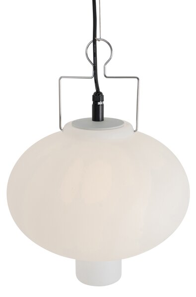 Inteligentné vonkajšie závesné svietidlo biele 35 cm vrátane Wifi A60 - Pion