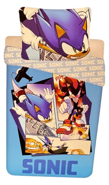 DISNEY SONIC bavlnené obliečky Obsah balenia: Štandardný rozmer 1x 140x200 + 1x 70x90