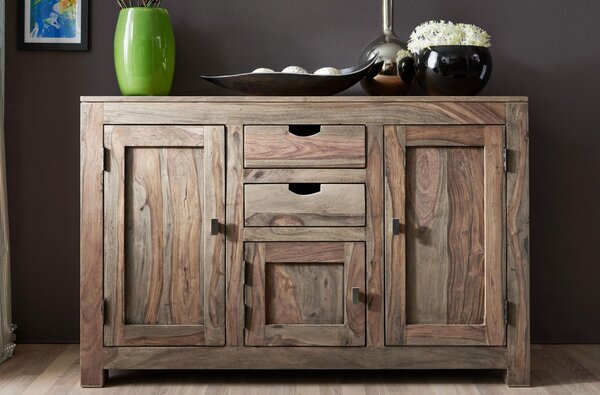 GREY WOOD Komoda 85x130 cm, palisander