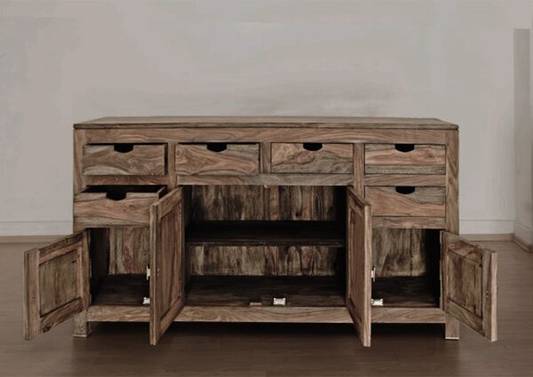 GREY WOOD Komoda 95x180 cm, palisander