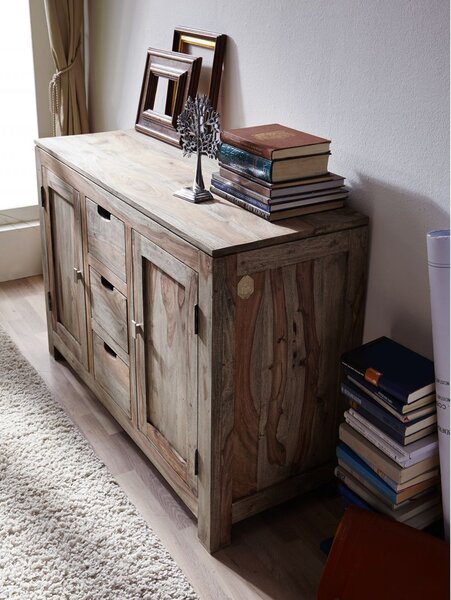 GREY WOOD Komoda 85x120 cm, palisander