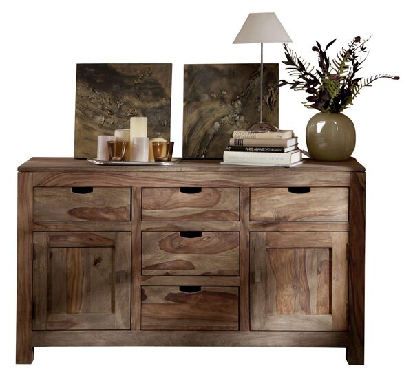 GREY WOOD Komoda 80x140 cm, palisander