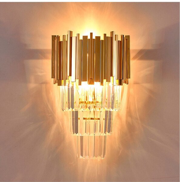 Toolight Toolight, nástenná lampa 1xE14 312357, ružové zlato, OSW-04414